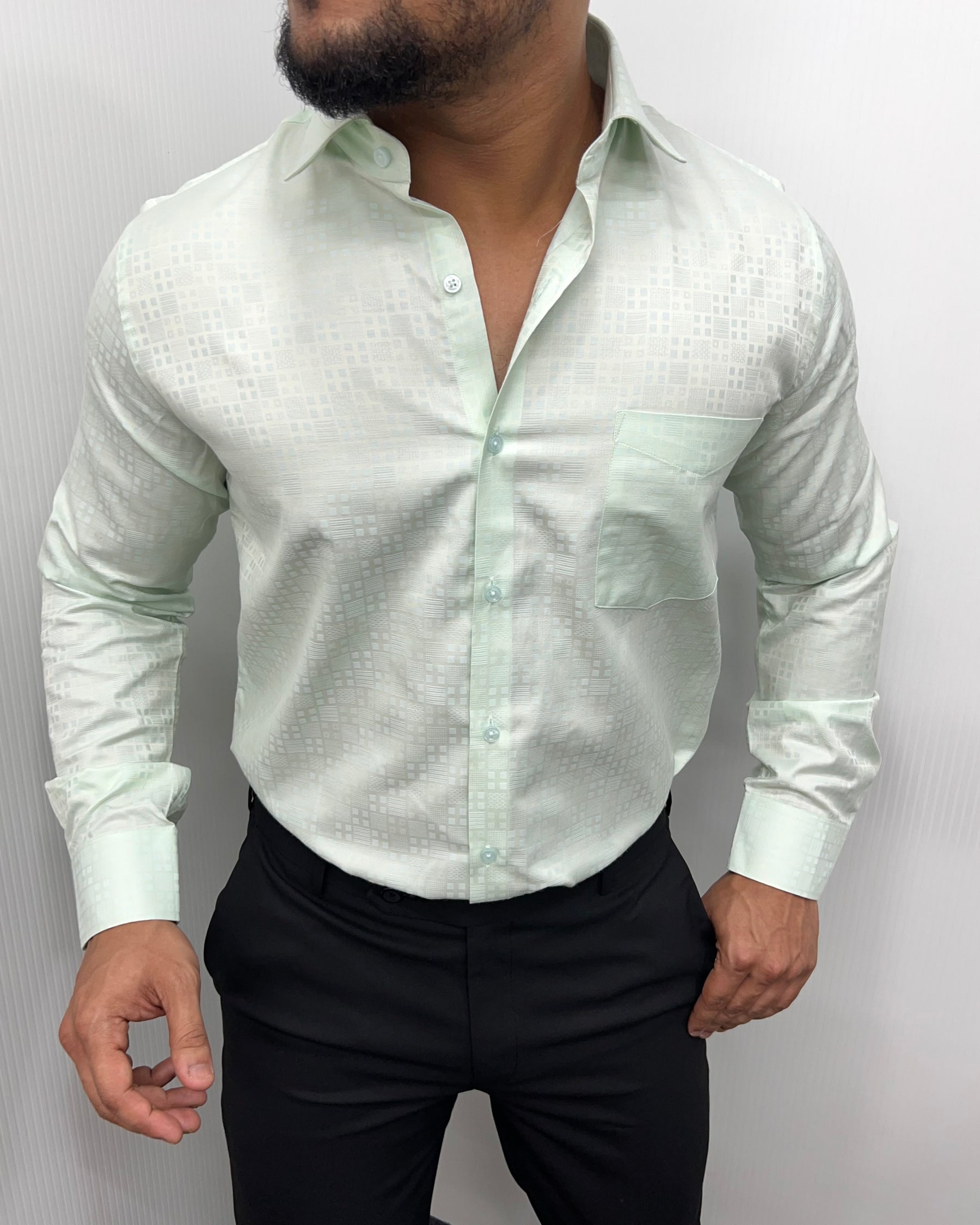 Mint Premium Giza Finish Shirt