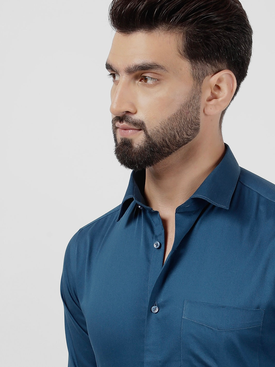 Plain Cotton Chintamani Shirt