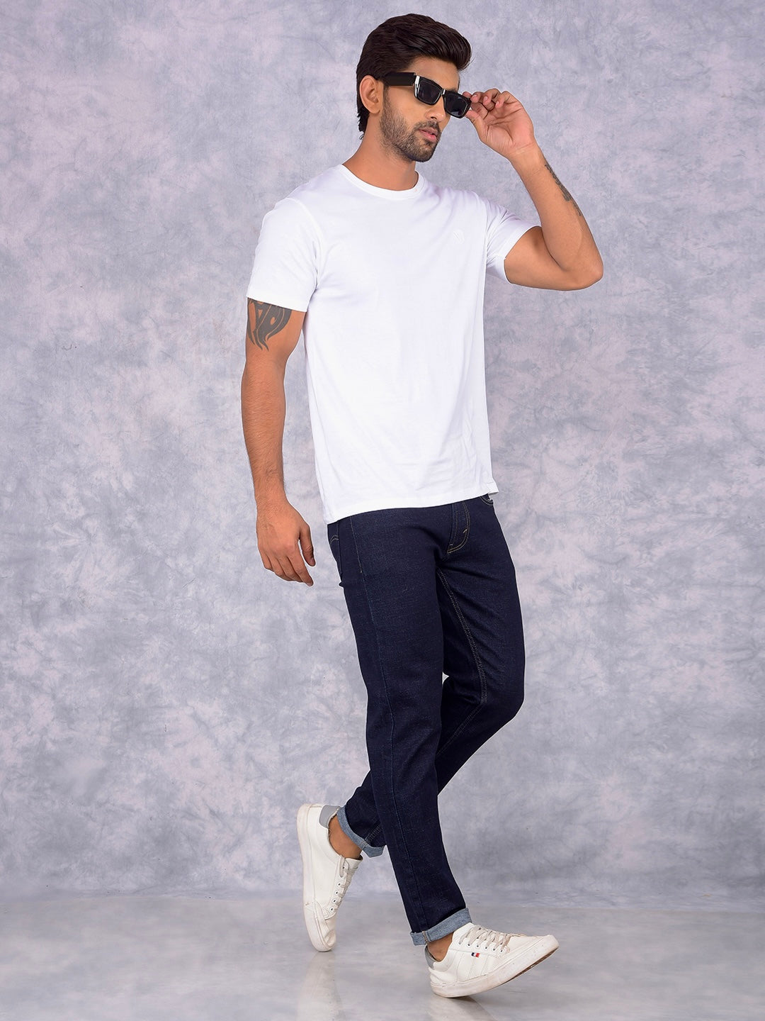 Blue Raw Wash Jeans