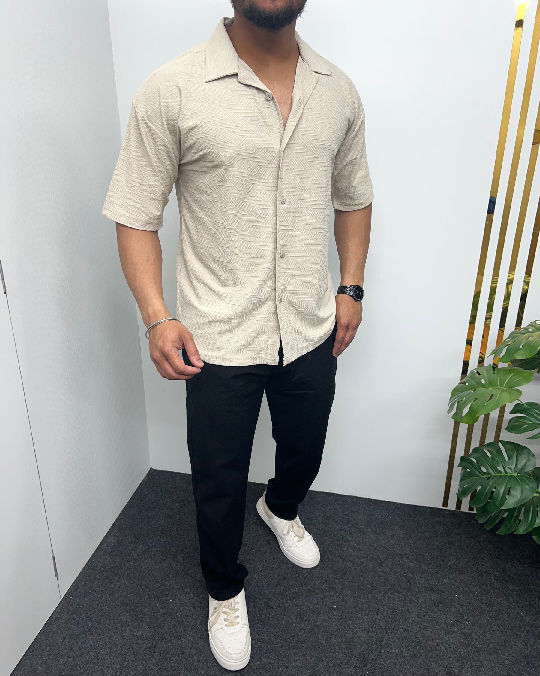 Imported Cuban Collar Shirt