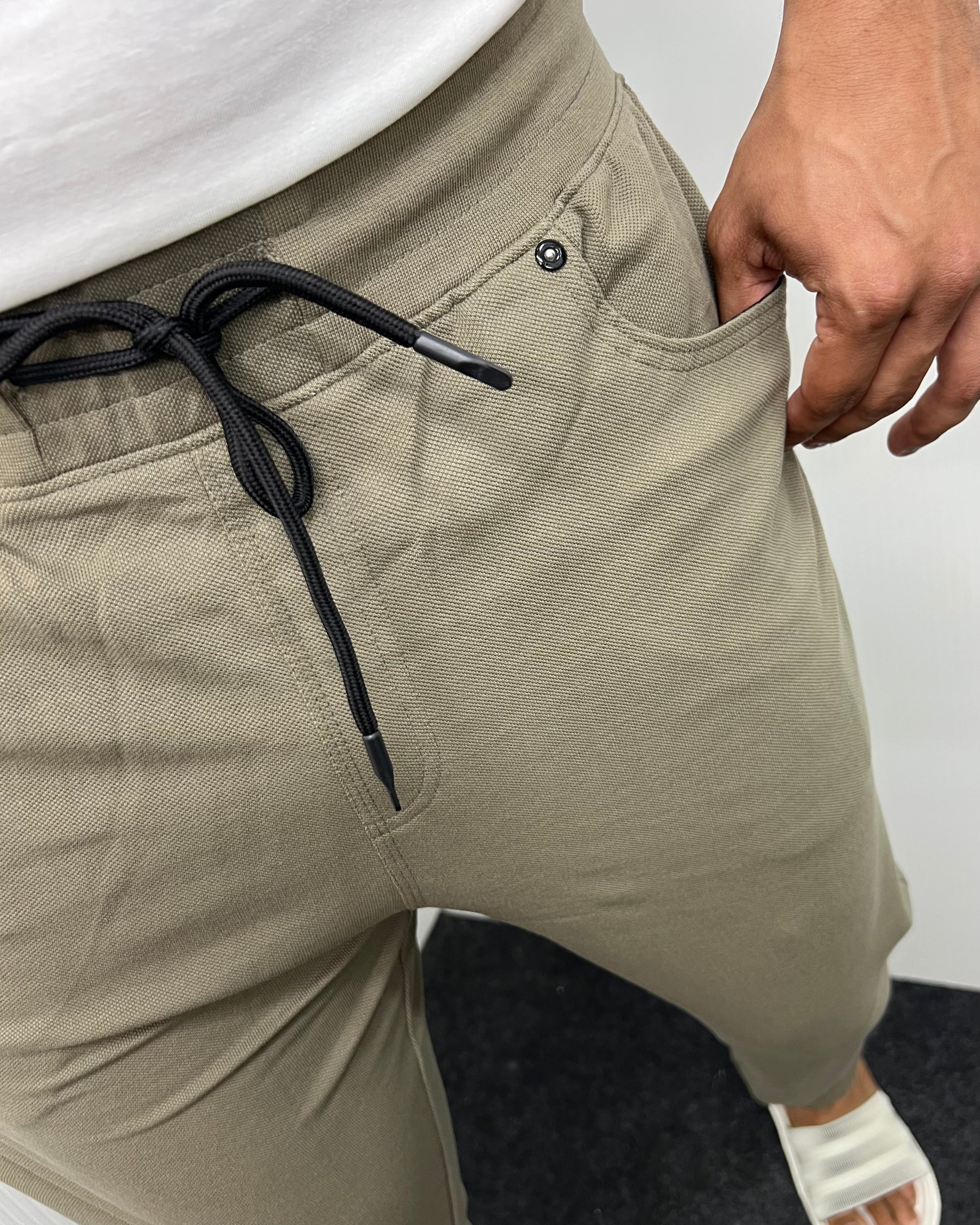 Dusty Mehandi Premium Cotton Matty Track Pant