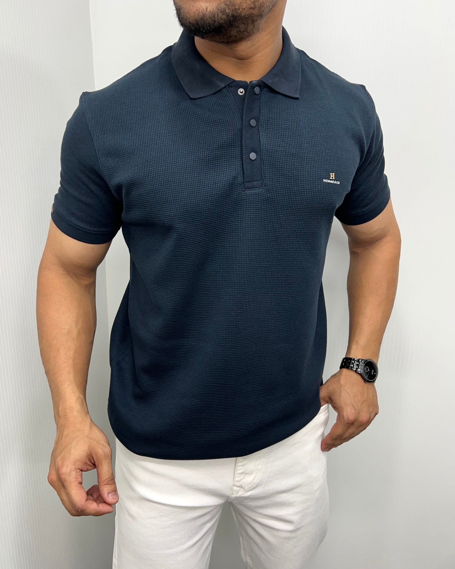 Navy Blue Matty T-Shirt
