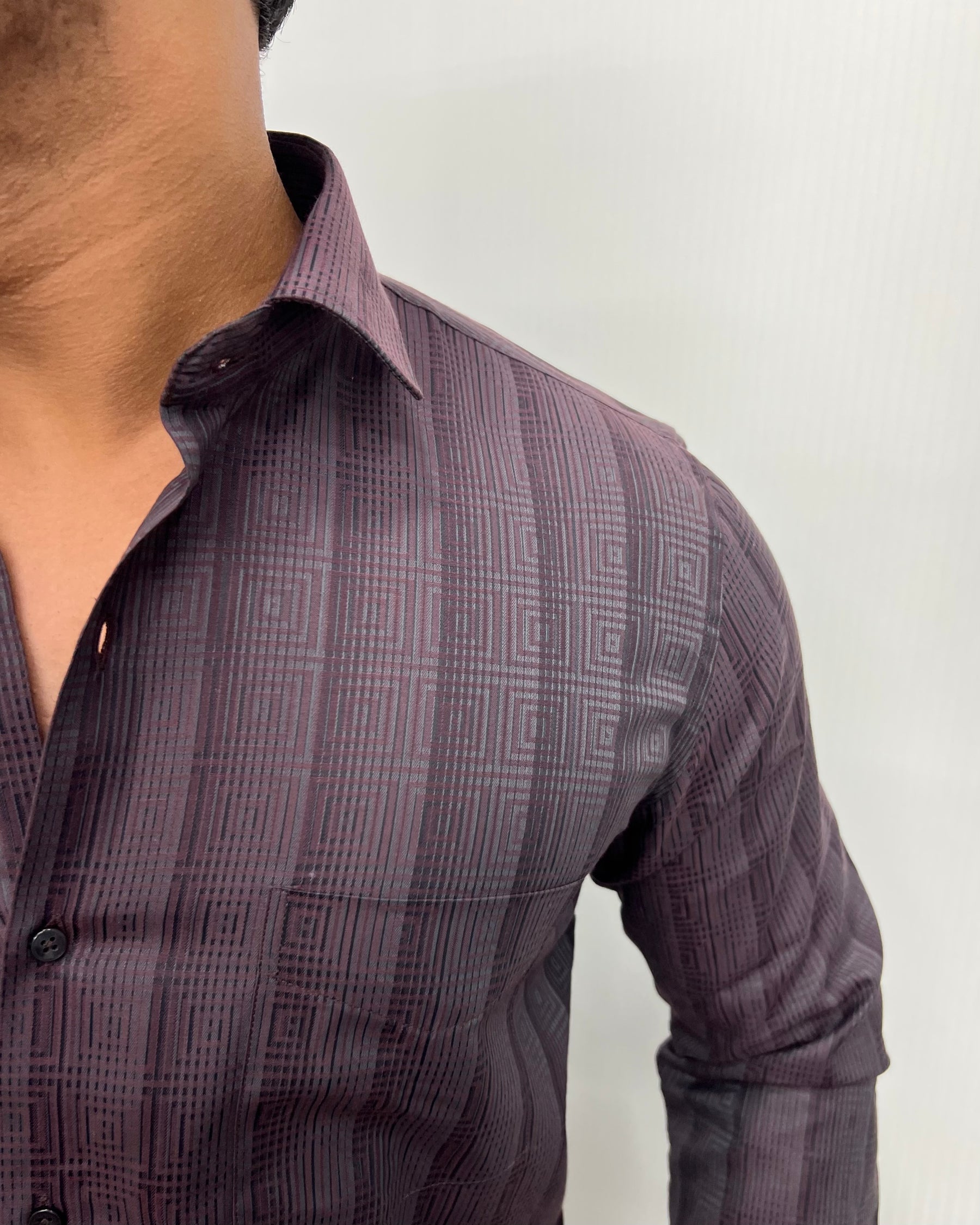 Royal Maroon Premium Giza Finish Shirt