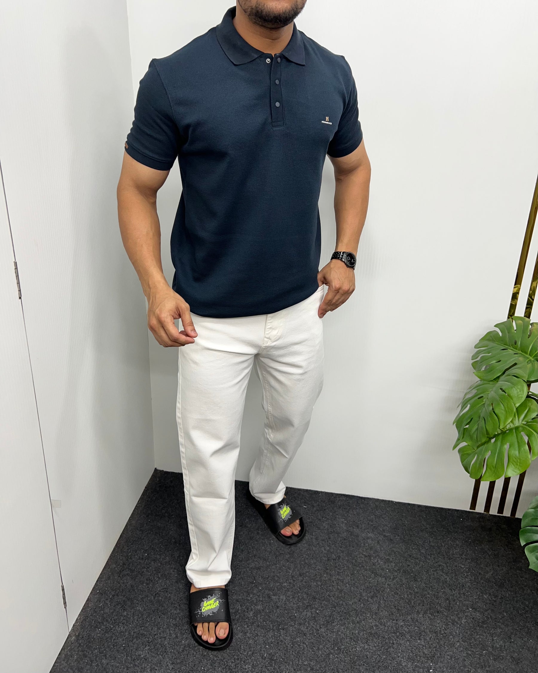 Navy Blue Matty T-Shirt