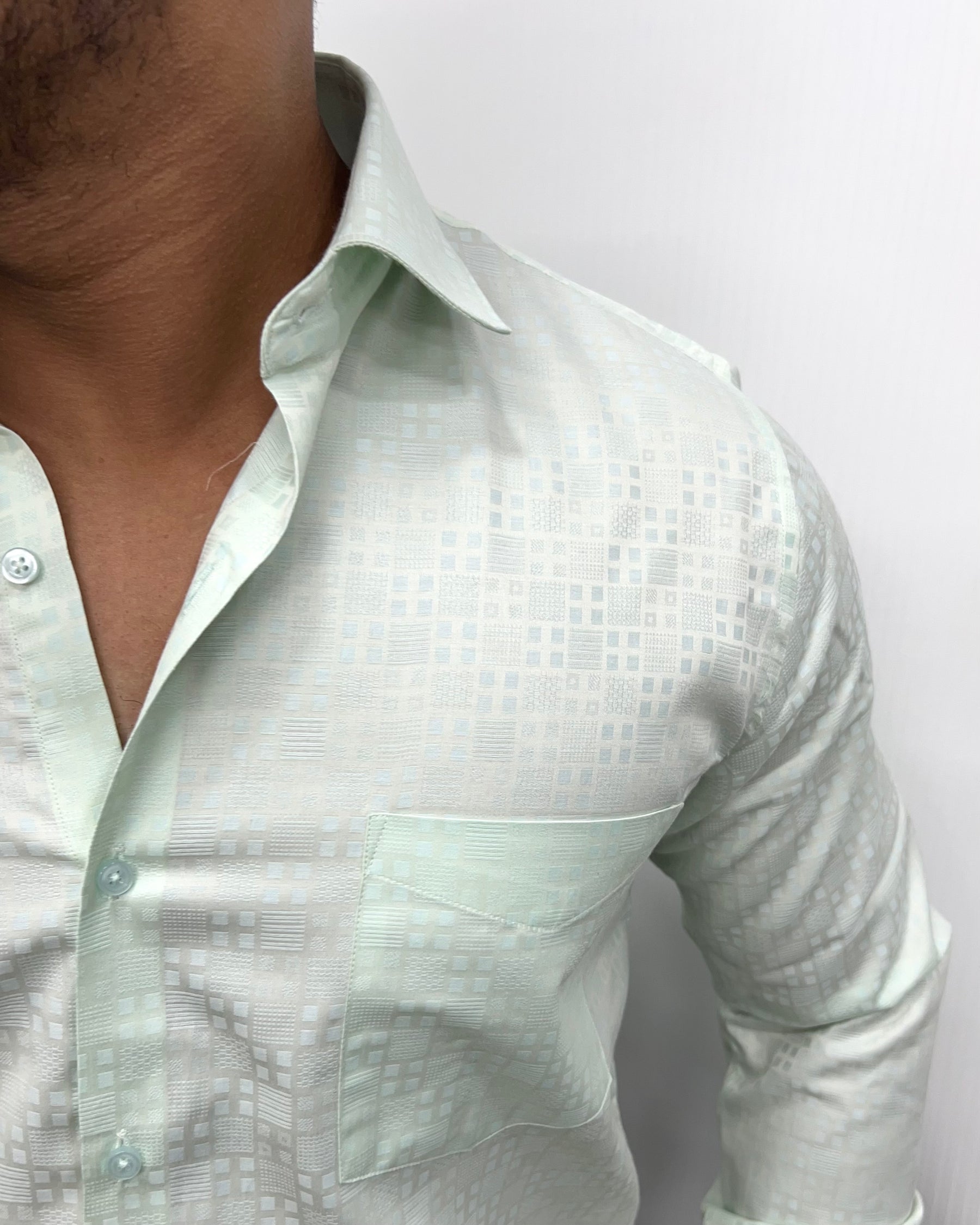 Mint Premium Giza Finish Shirt