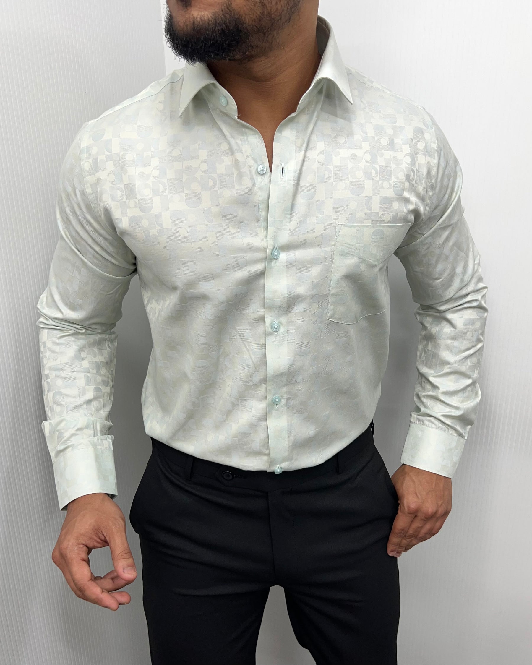 Mint Premium Giza Finish Shirt