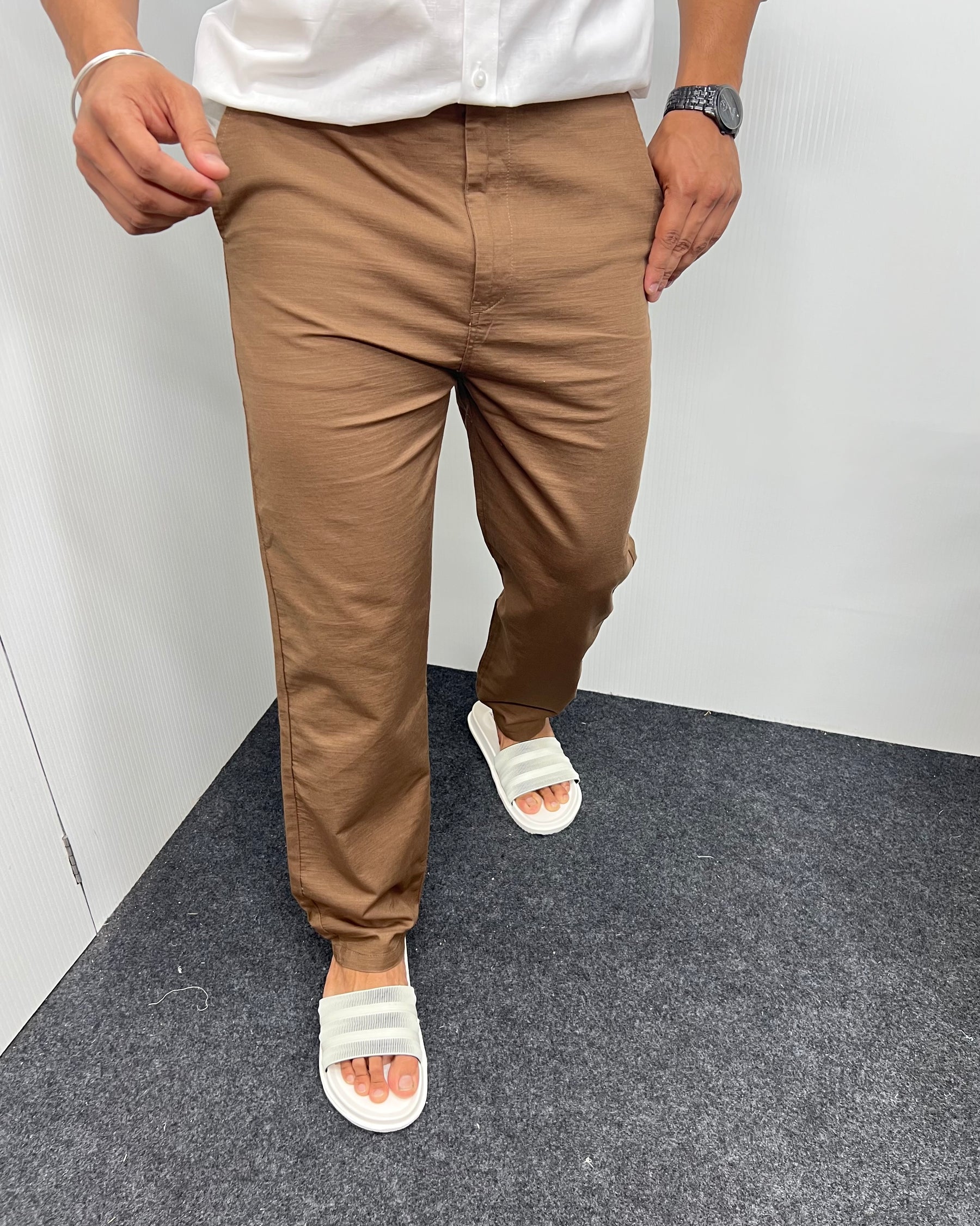 Peanut Imported Dobby Baggy Pant