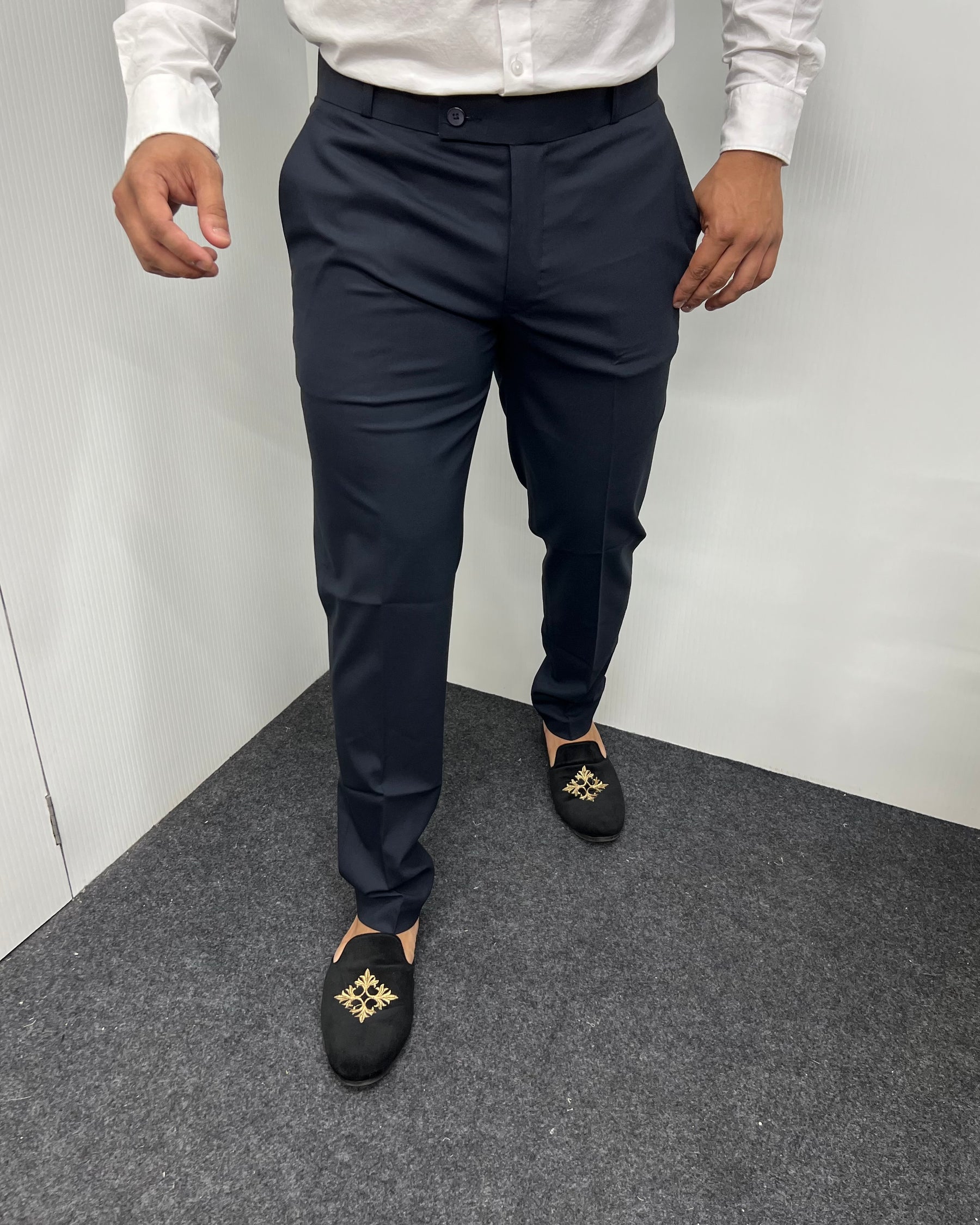 Navy Blue Business Class Formal Pant