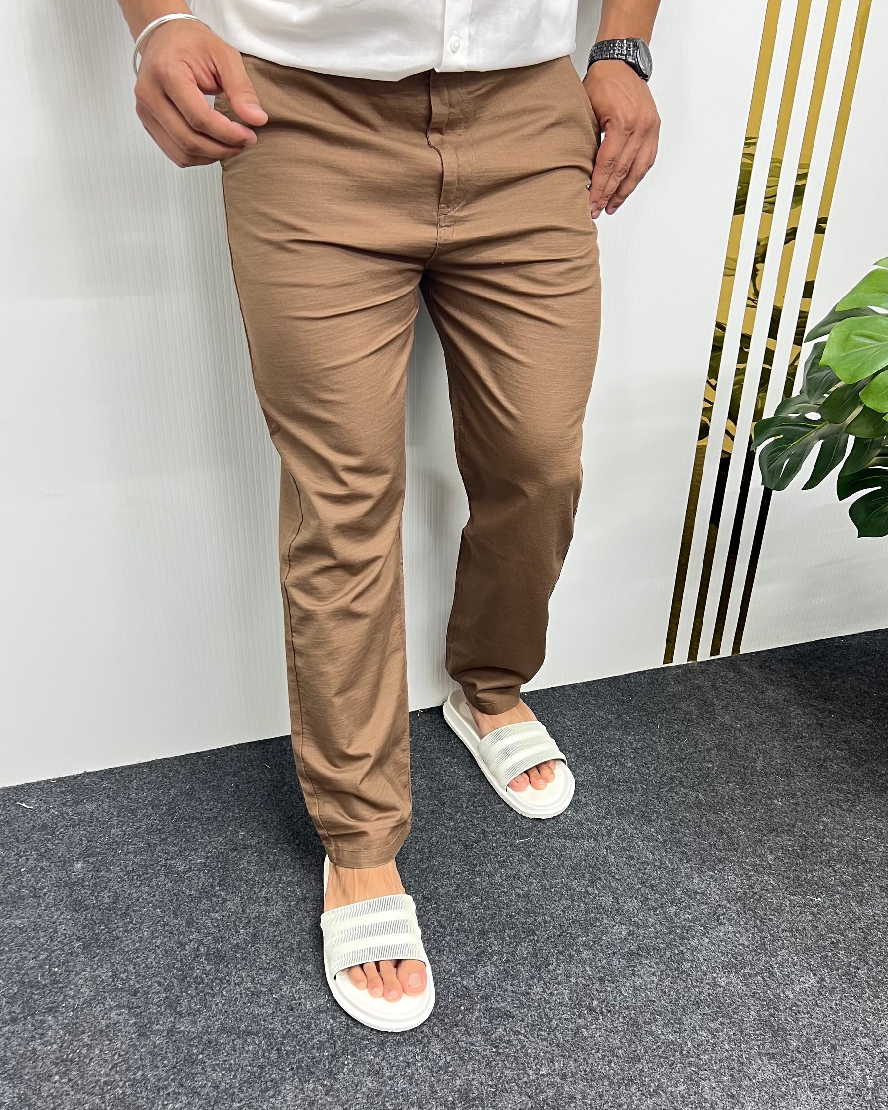 Peanut Imported Dobby Baggy Pant