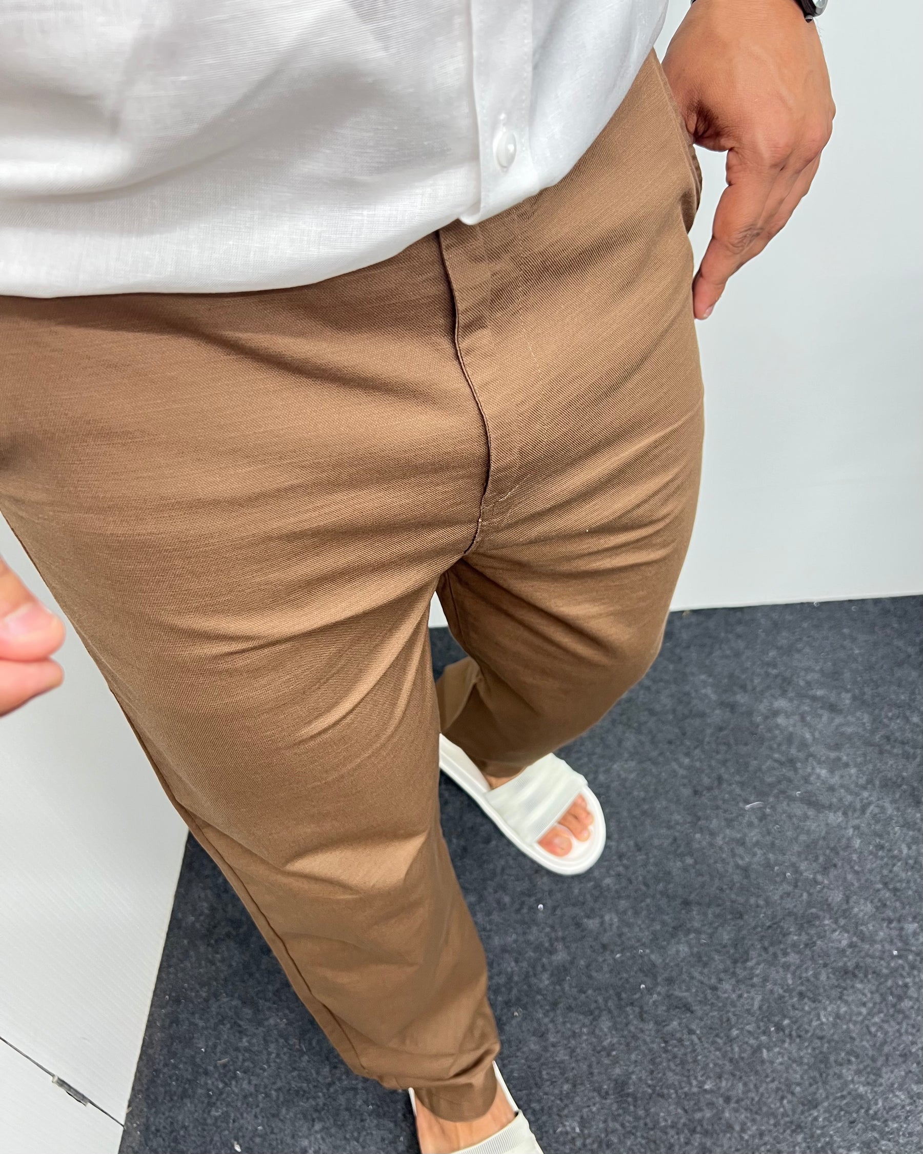 Peanut Imported Dobby Baggy Pant