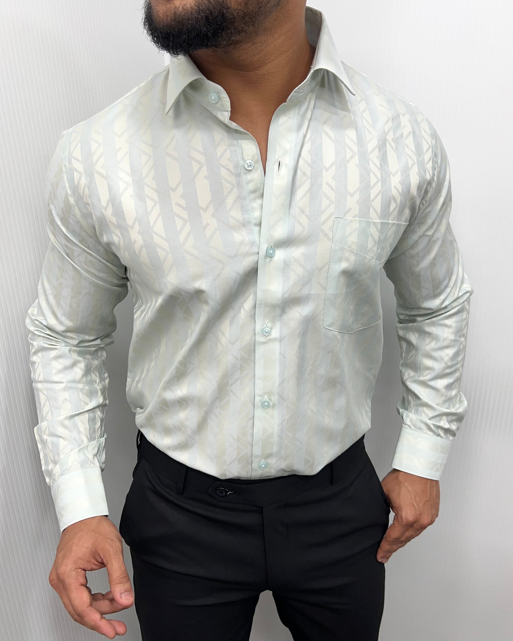 Mint Premium Giza Finish Shirt