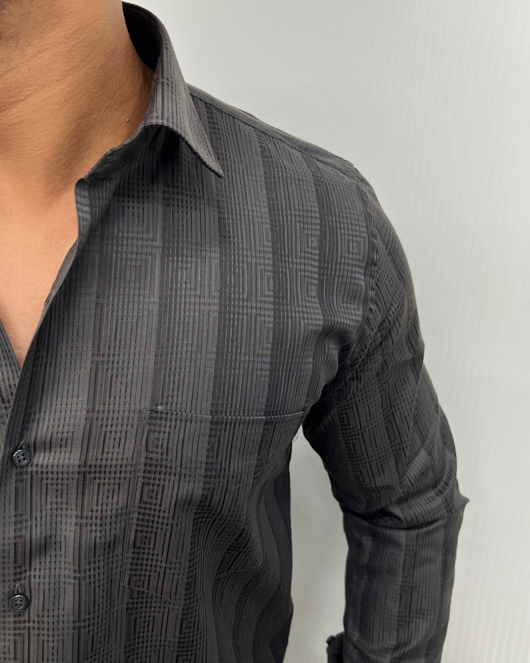 Dusty Gray Premium Giza Finish Shirt