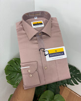 Ivory Cotton Satin Lycra Shirt