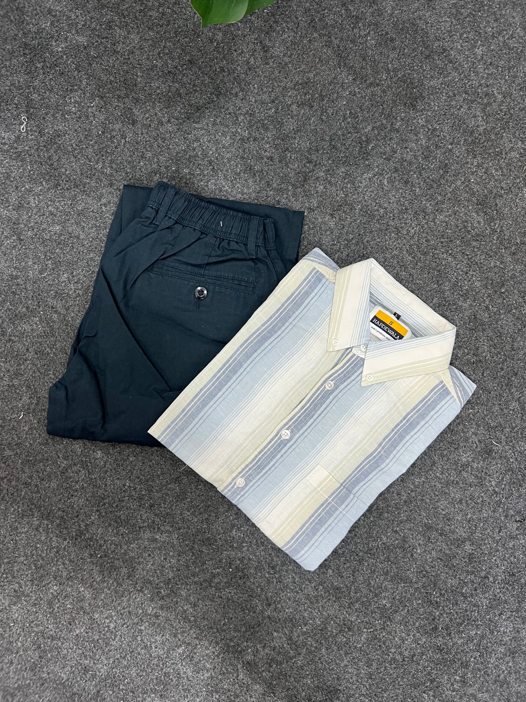 Cotton Linen Lining Shirt