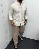 Cotton Linen Lining Shirt