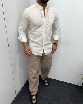 Cotton Linen Lining Shirt