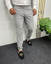 Cement Gray Business Class Formal Pant