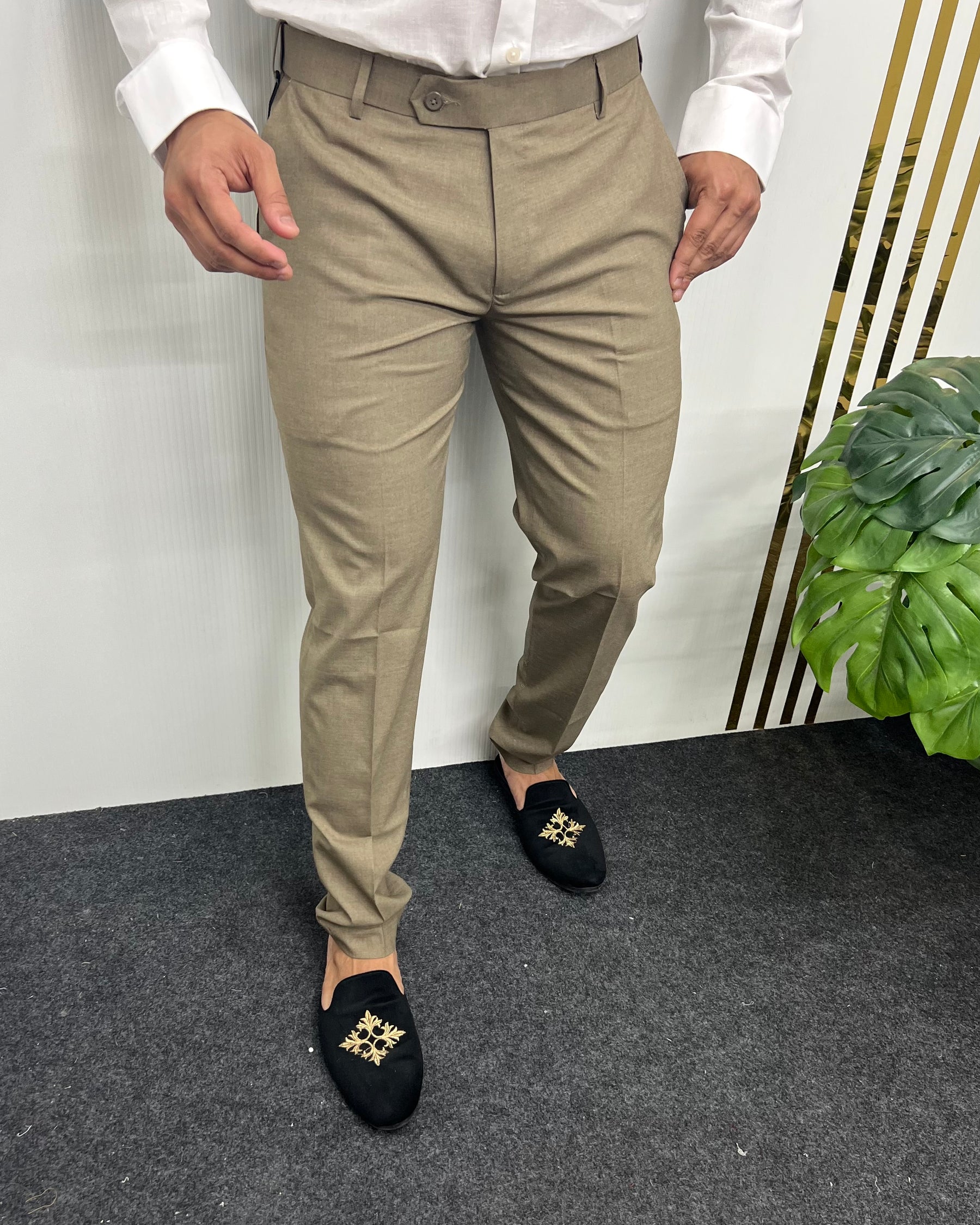 Fawn Flexiwaist Business Class Formal Pant