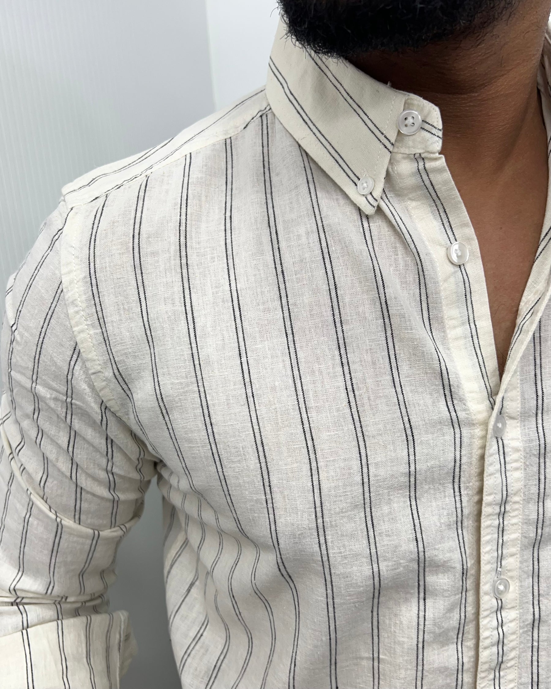 Cotton Linen Lining Shirt