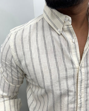 Cotton Linen Lining Shirt