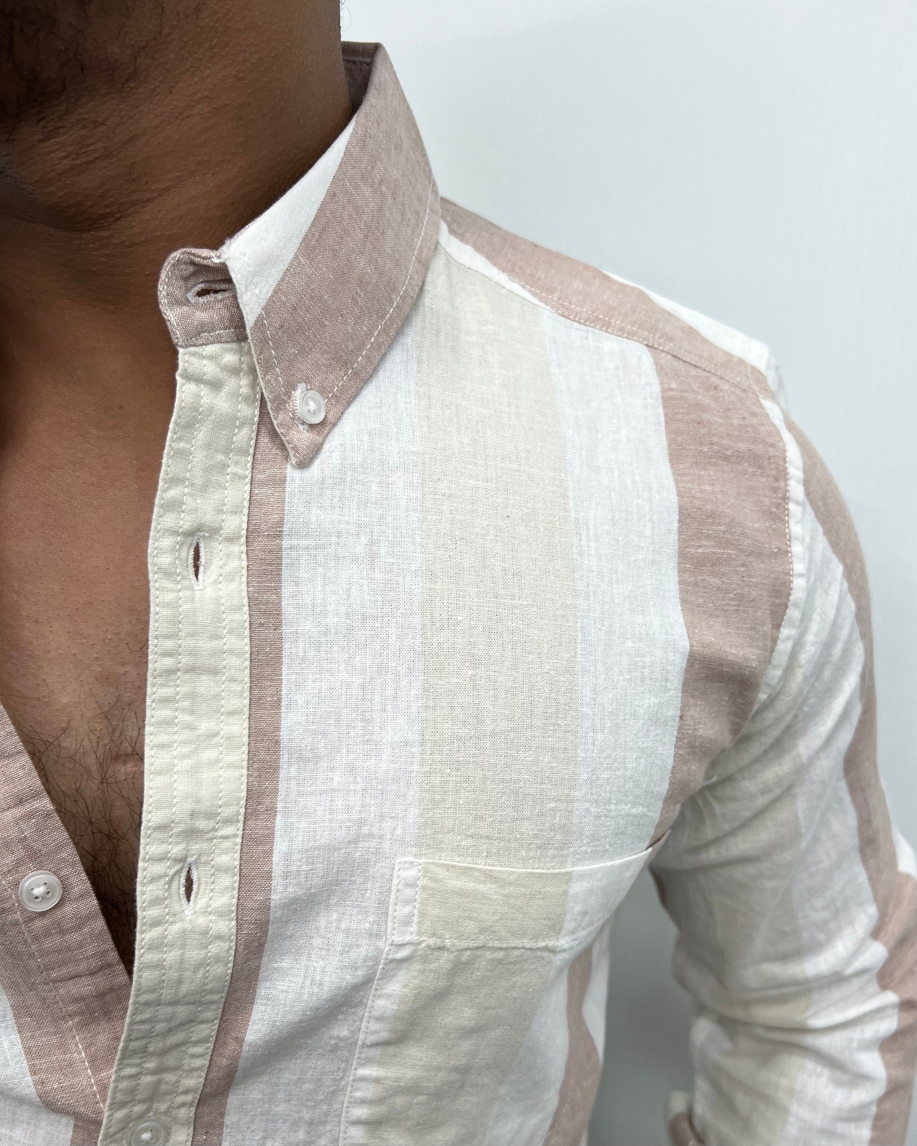 Cotton Linen Lining Shirt