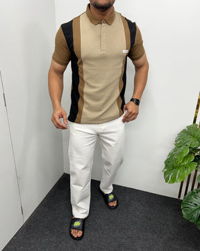 Khaki Pattern T-Shirt