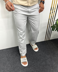 Light Gray Imported Dobby Baggy Pant