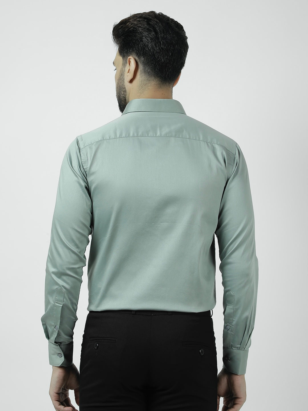 Plain Cotton Pista Shirt