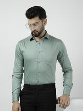 Plain Cotton Pista Shirt