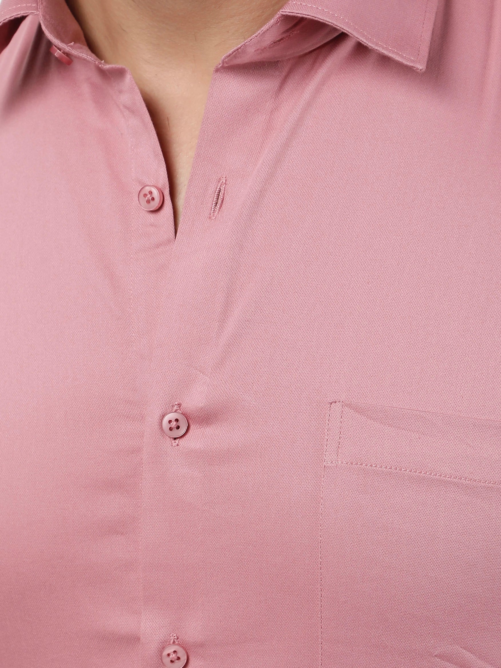 Plain Cotton Lavender Shirt