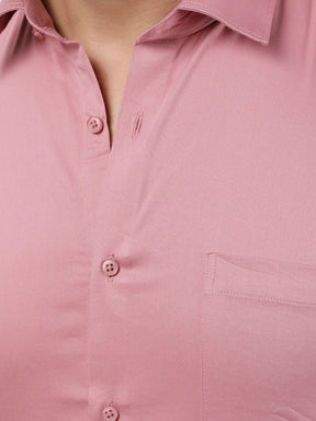 Plain Cotton Lavender Shirt