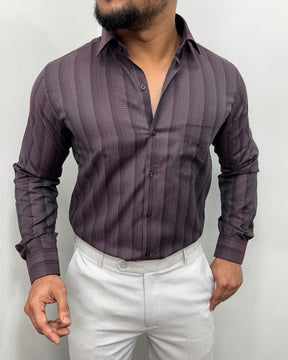 Royal Maroon Premium Giza Finish Shirt