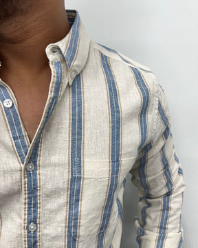 Cotton Linen Lining Shirt