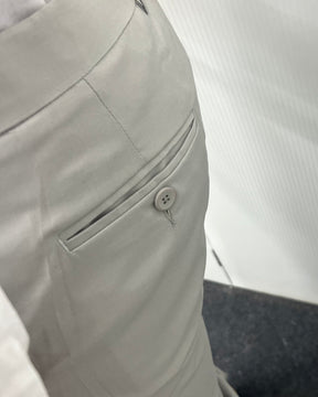 Pearl Gray Flexiwaist Business Class Formal Pant