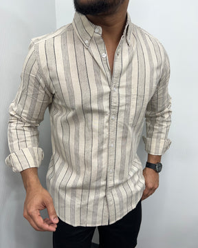 Cotton Linen Lining Shirt
