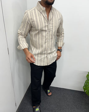 Cotton Linen Lining Shirt
