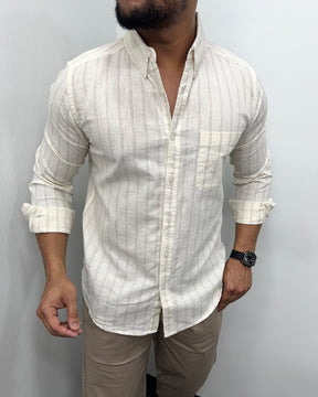 Cotton Linen Lining Shirt