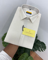 Self Design Cotton Striped Shirt