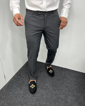 Cement Gray Flexiwaist Business Class Formal Pant