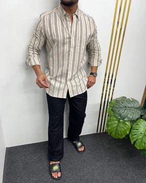 Cotton Linen Lining Shirt
