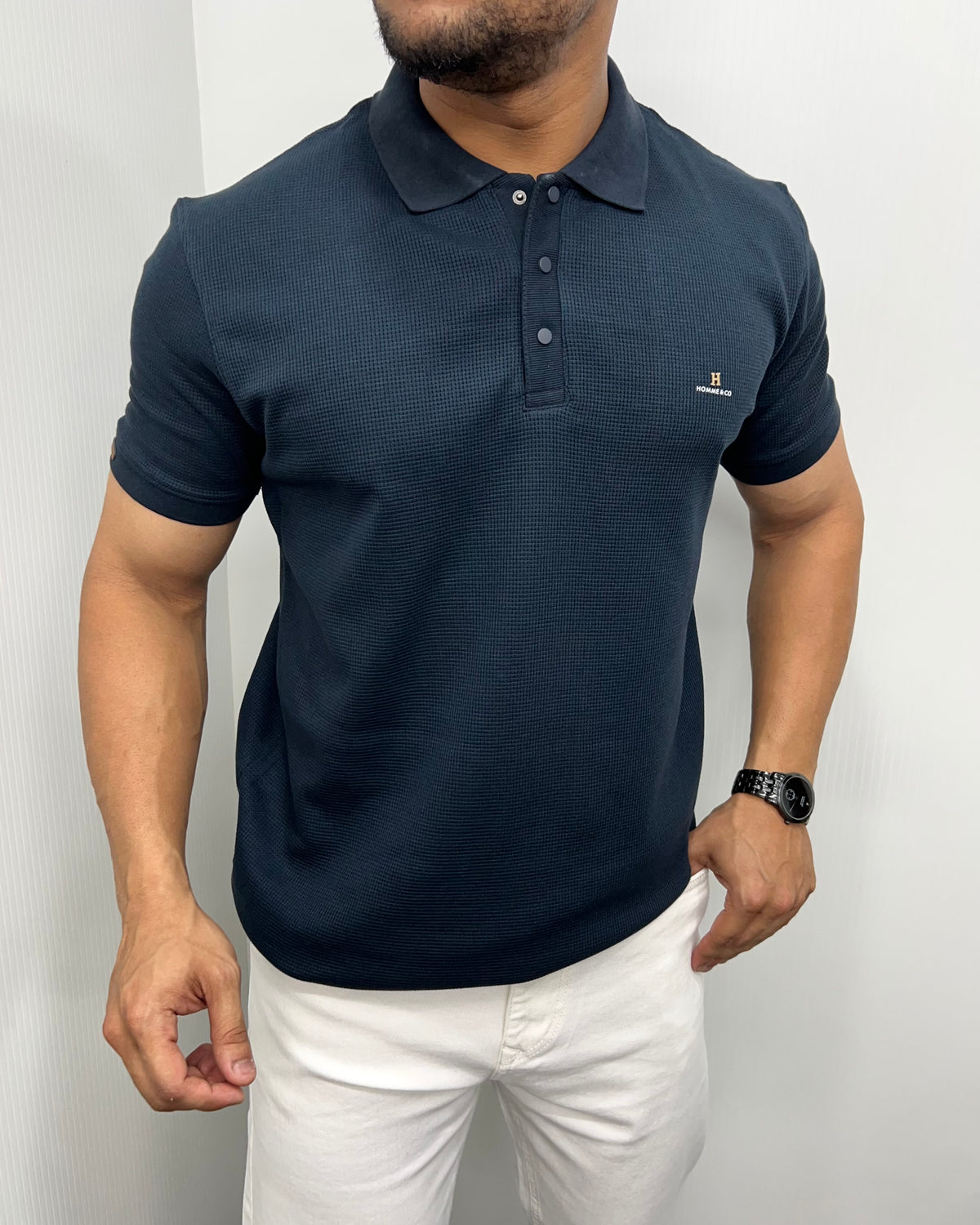 Navy Blue Matty T-Shirt