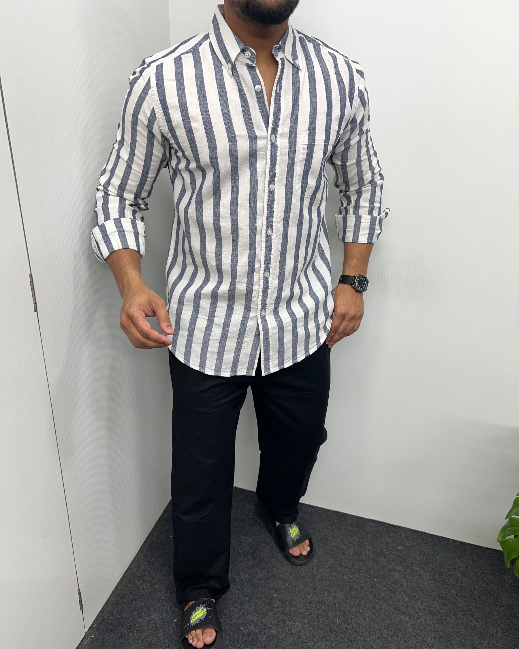 Cotton Linen Lining Shirt