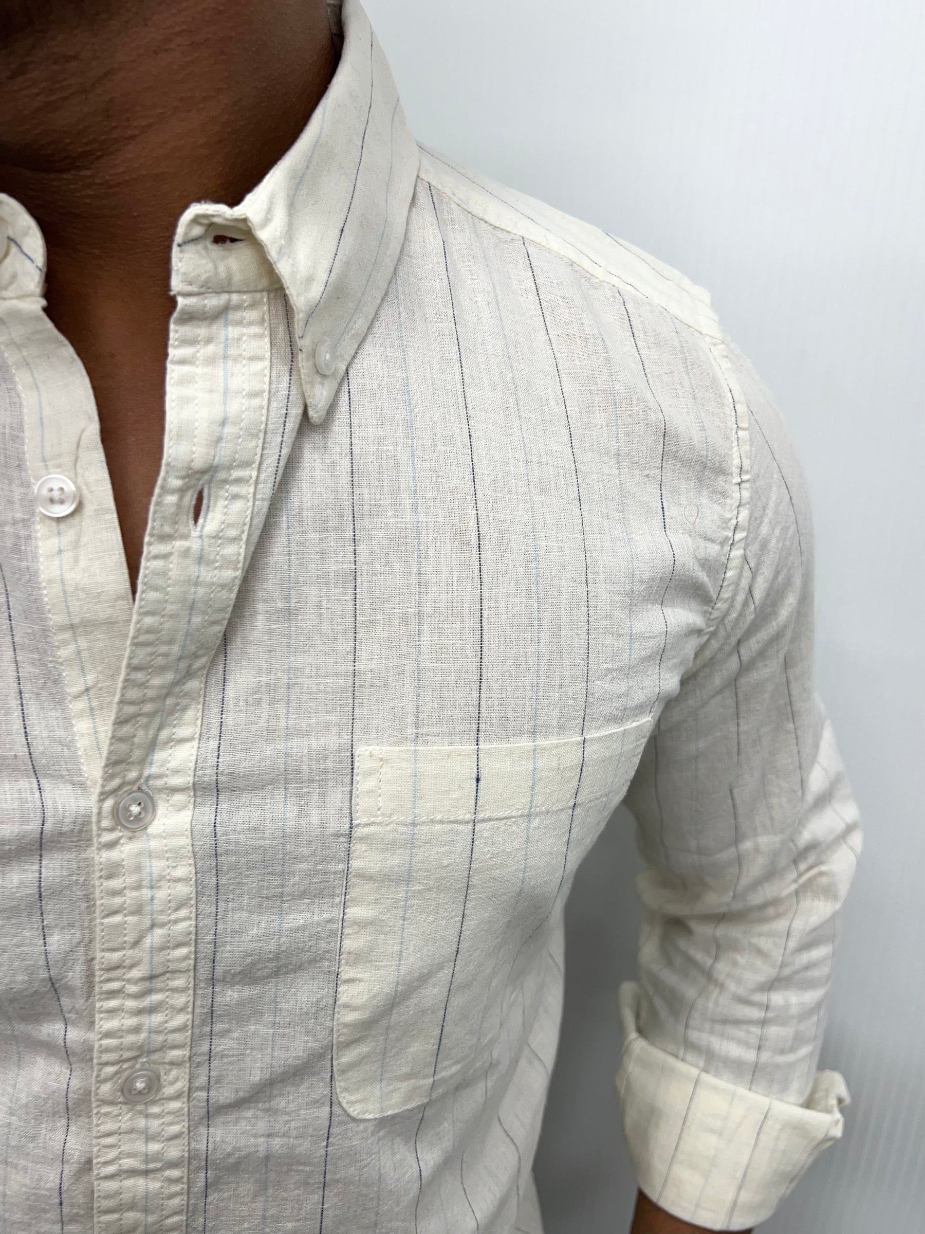 Cotton Linen Lining Shirt