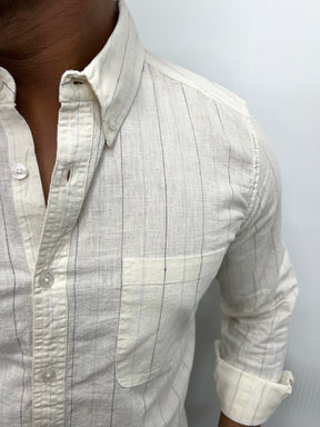 Cotton Linen Lining Shirt