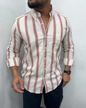 Cotton Linen Lining Shirt