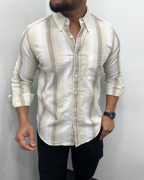 Cotton Linen Lining Shirt