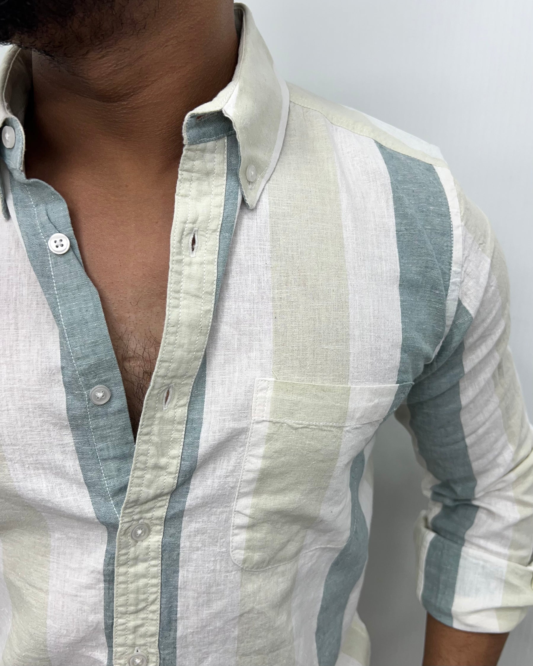 Cotton Linen Lining Shirt