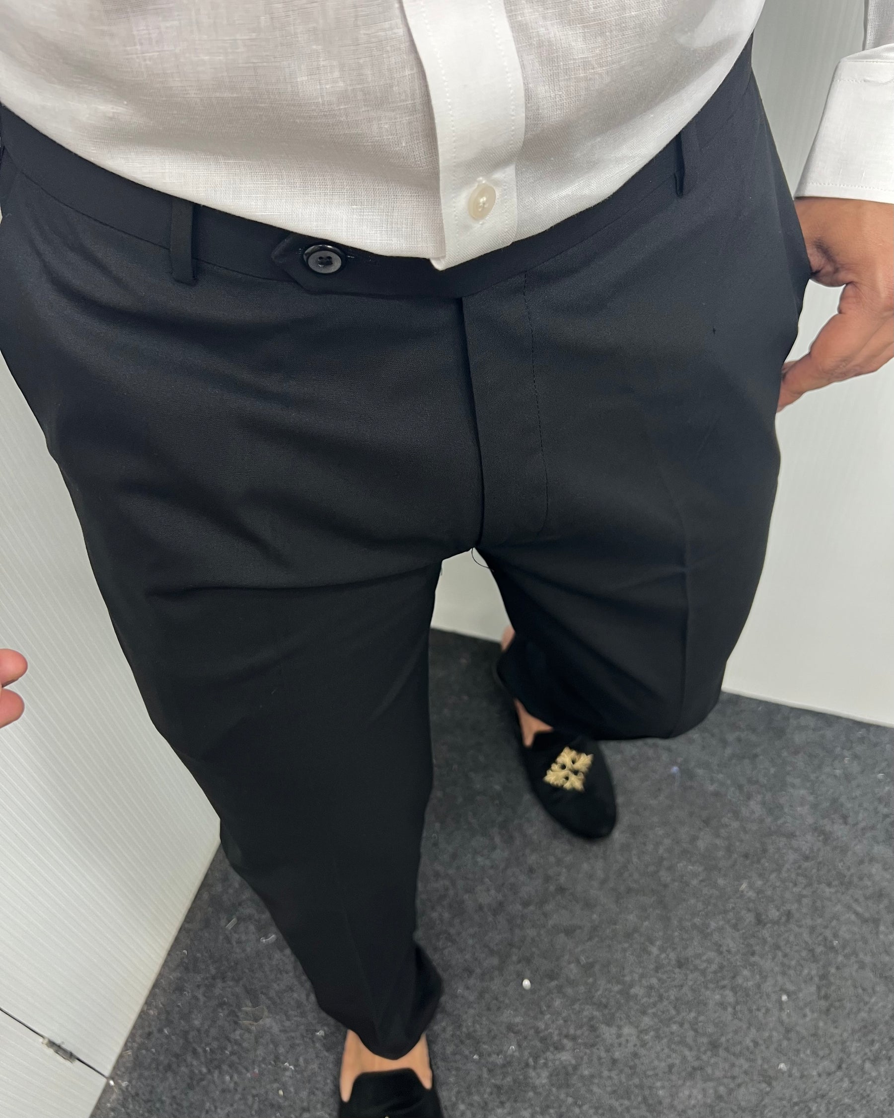 Deep Brown Flexiwaist Business Class Formal Pant
