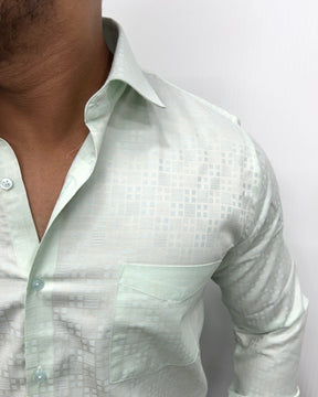 Mint Premium Giza Finish Shirt