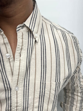 Cotton Linen Lining Shirt